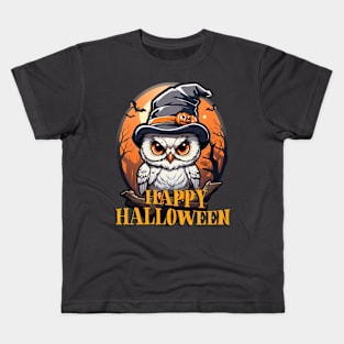 Happy Halloween Owl! Kids T-Shirt